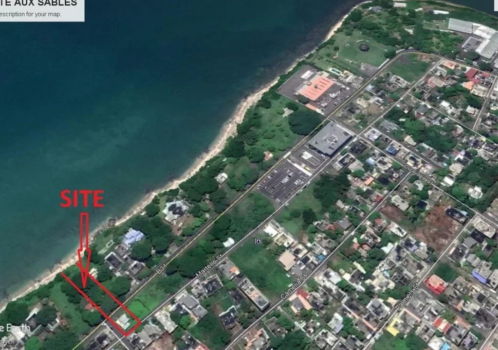 Beachfront land for sale in POINTE AUX SABLES 3