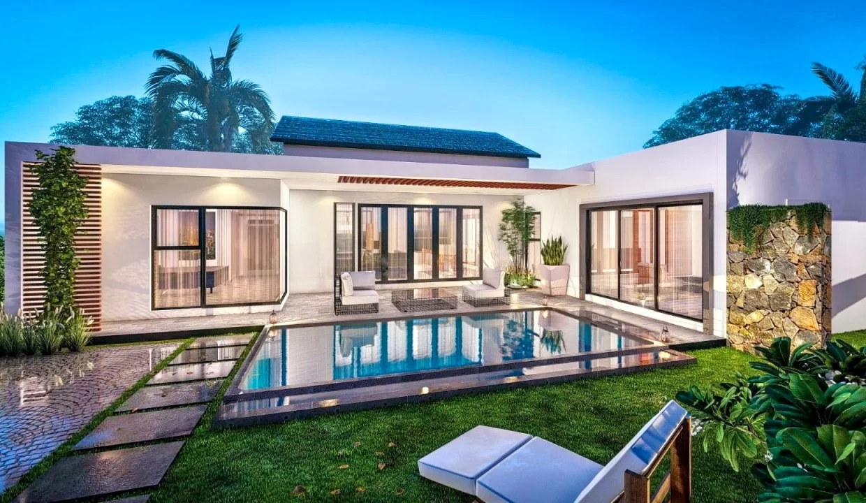 Luxurious Off-Plan Ground Floor Villa For Sale in Grand Baie 2