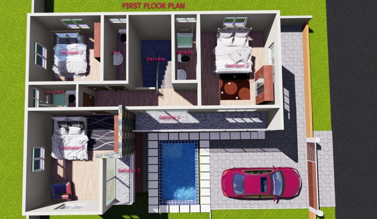 4 Bedroom New Villa With Pool Near Calodyne Beach 5