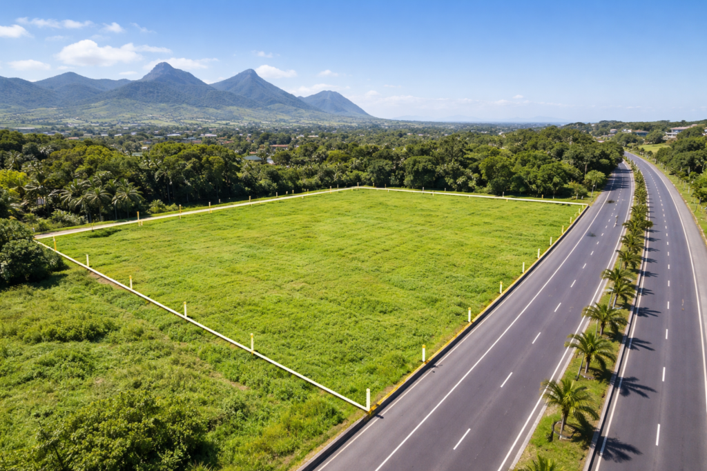 Land for Sale – Sodnac, Facing the Highway | 850 Toises 