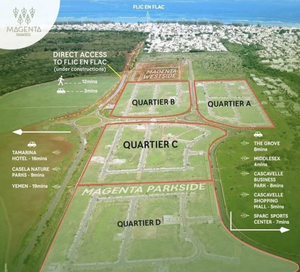 17,46 Perches  Residential Land for Sale – Magenta Quartier B