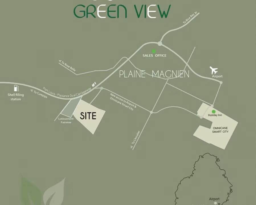 11.47 Perches Residential Land for Sale – Lotissement Greenview, Plaine Magnien (2)
